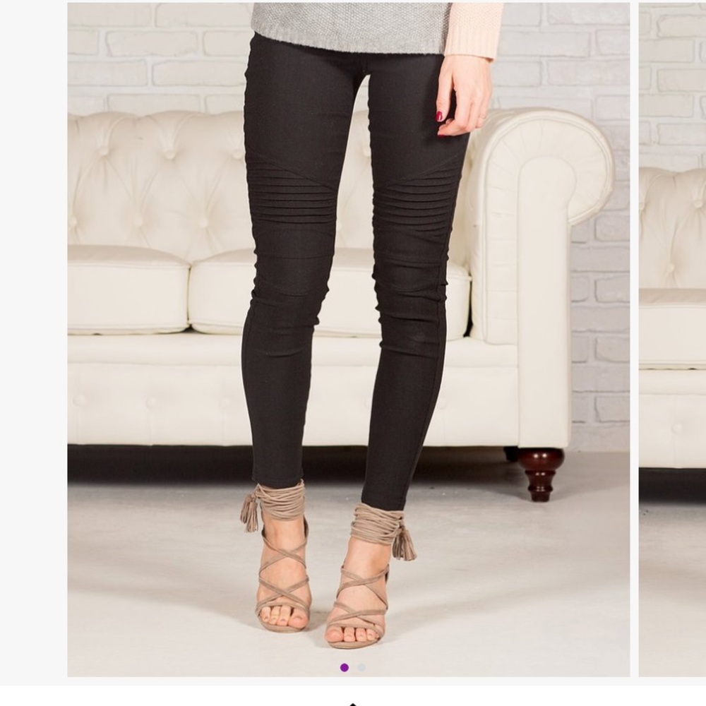 Moto jeggings
